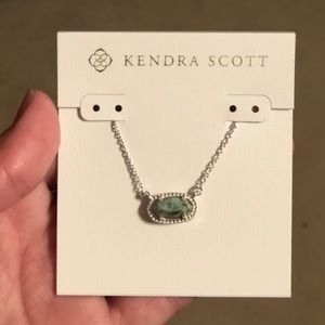 Kendra Scott Elisa African Turquoise Necklace